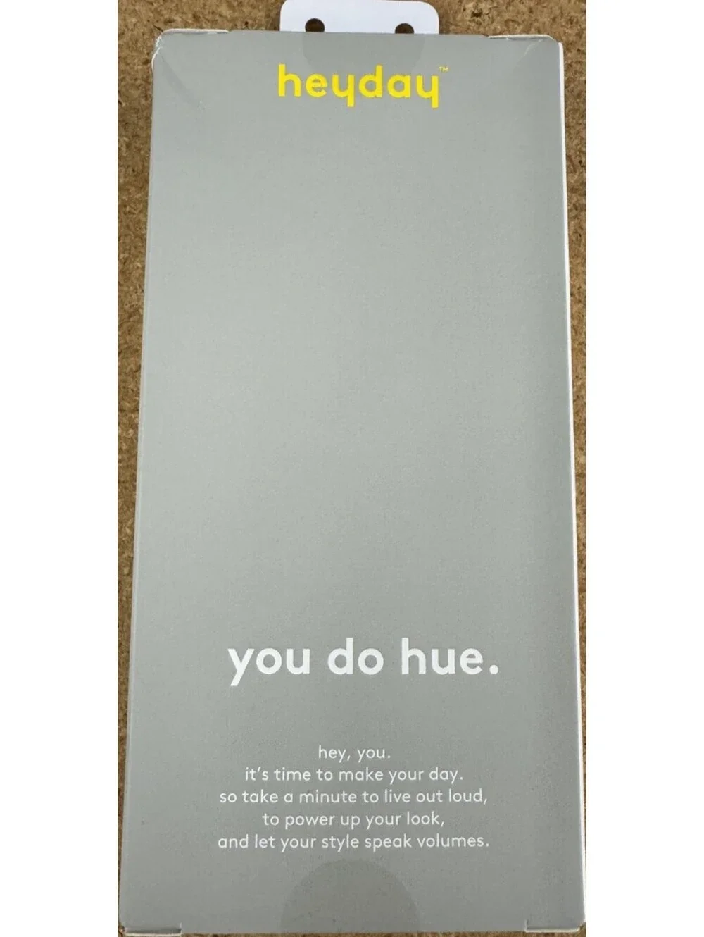 heyday product description